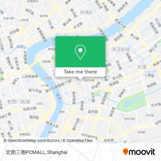宏图三胞PCMALL map
