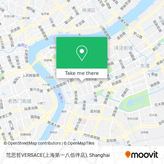 范思哲VERSACE(上海第一八佰伴店) map