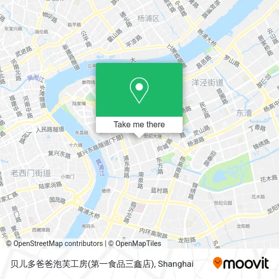 贝儿多爸爸泡芙工房(第一食品三鑫店) map