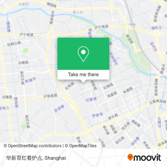 华新育红看护点 map