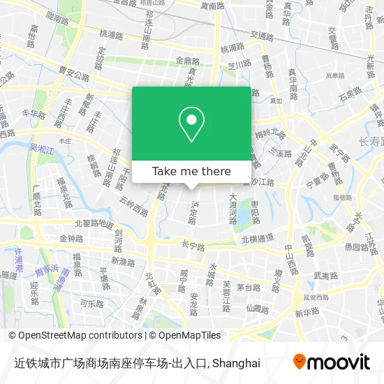 近铁城市广场商场南座停车场-出入口 map