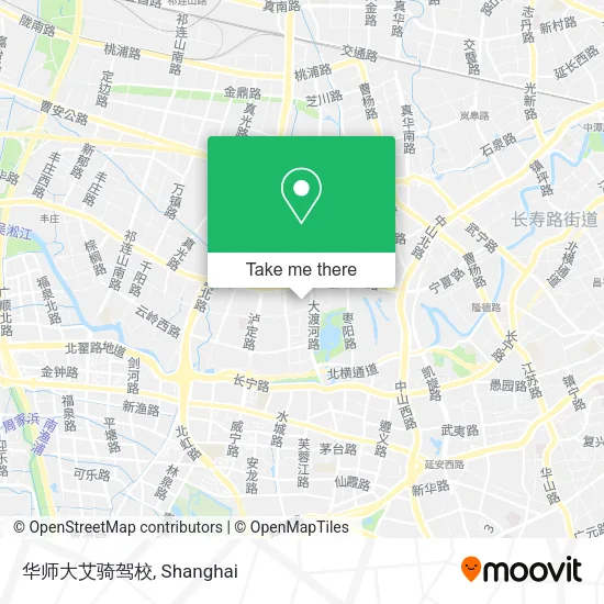华师大艾骑驾校 map
