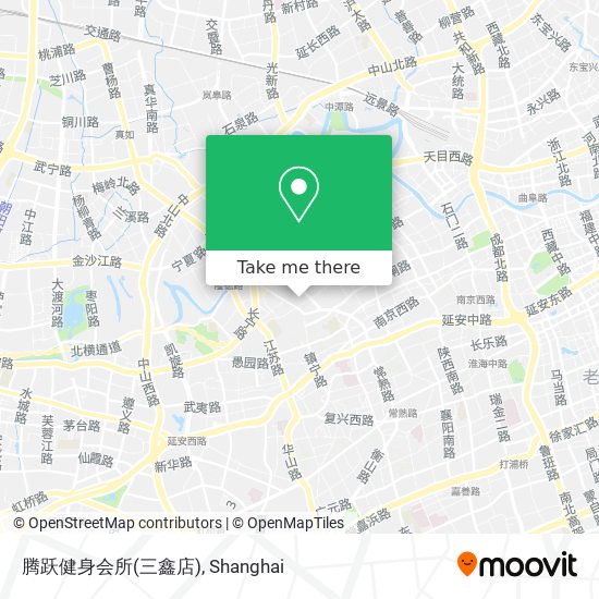 腾跃健身会所(三鑫店) map