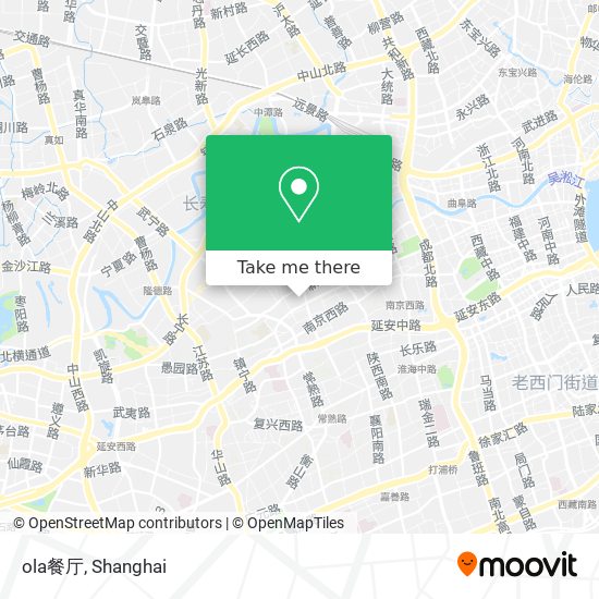 ola餐厅 map