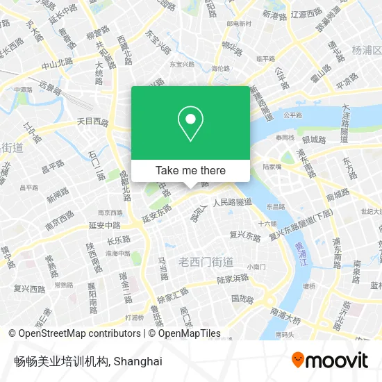 畅畅美业培训机构 map