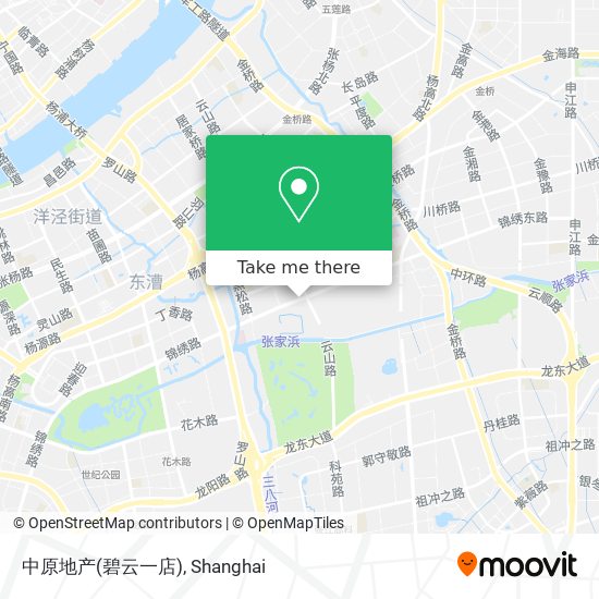 中原地产(碧云一店) map