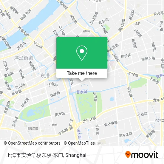 上海市实验学校东校-东门 map