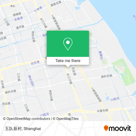 五队新村 map