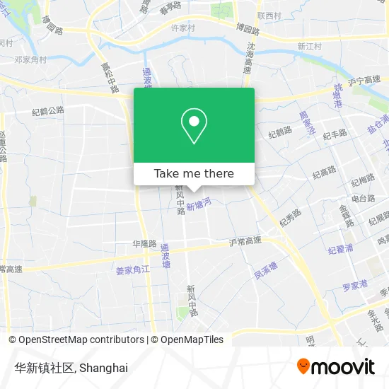 华新镇社区 map