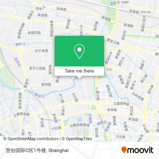 慧创国际C区1号楼 map