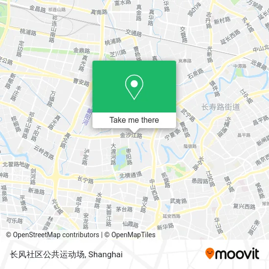 长风社区公共运动场 map