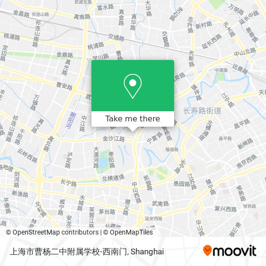 上海市曹杨二中附属学校-西南门 map