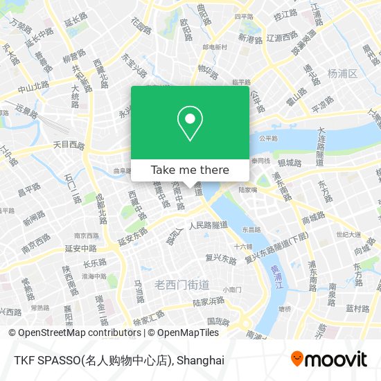 TKF SPASSO(名人购物中心店) map