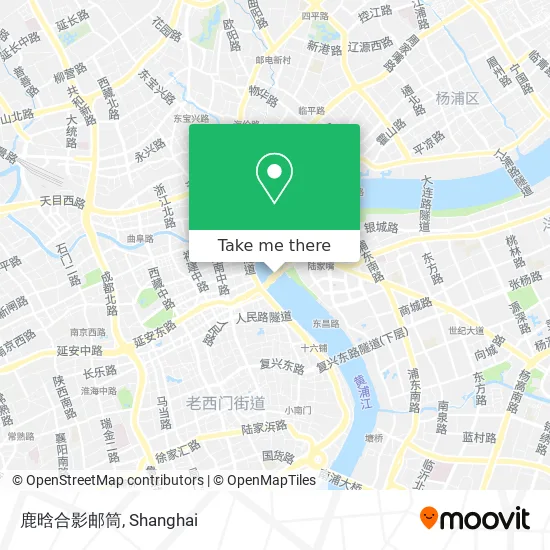 鹿晗合影邮筒 map