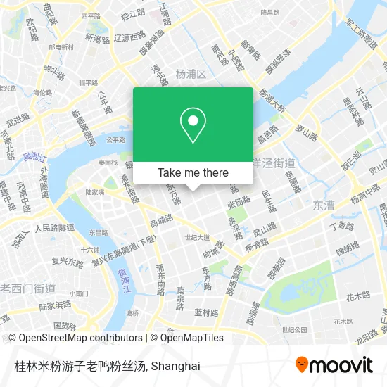 桂林米粉游子老鸭粉丝汤 map
