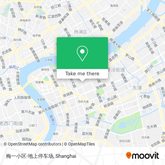 梅一小区-地上停车场 map