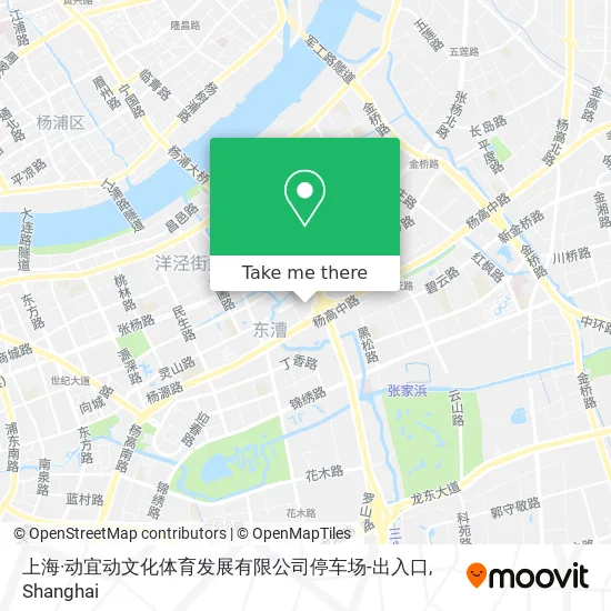 上海·动宜动文化体育发展有限公司停车场-出入口 map