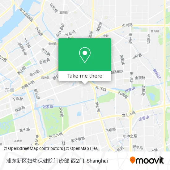浦东新区妇幼保健院门诊部-西2门 map