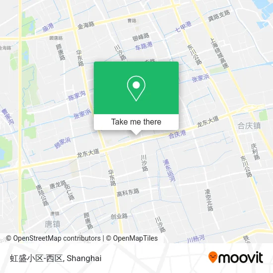 虹盛小区-西区 map