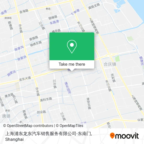 上海浦东龙东汽车销售服务有限公司-东南门 map