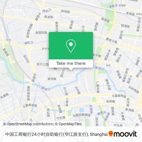 中国工商银行24小时自助银行(华江路支行) map