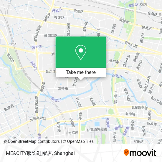 ME&CITY服饰鞋帽店 map