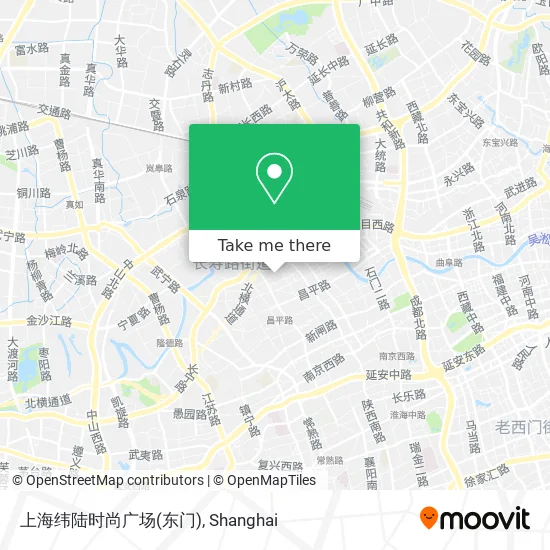 上海纬陆时尚广场(东门) map