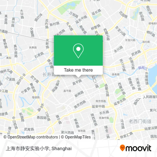 上海市静安实验小学 map