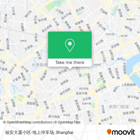 福安大厦小区-地上停车场 map