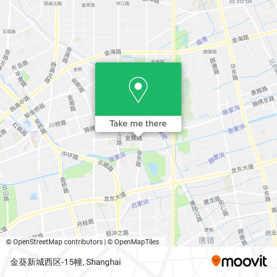 金葵新城西区-15幢 map