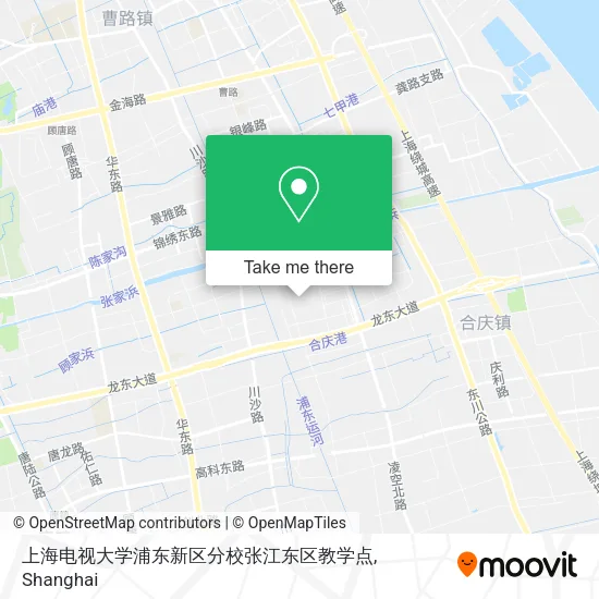 上海电视大学浦东新区分校张江东区教学点 map