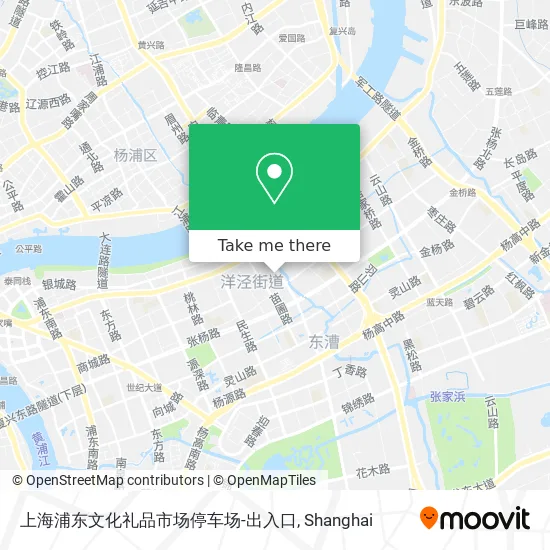 上海浦东文化礼品市场停车场-出入口 map
