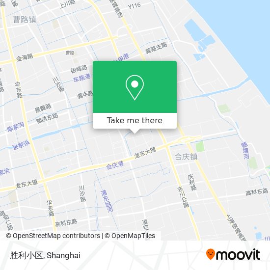 胜利小区 map