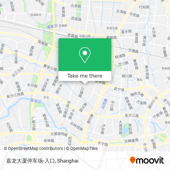 嘉龙大厦停车场-入口 map