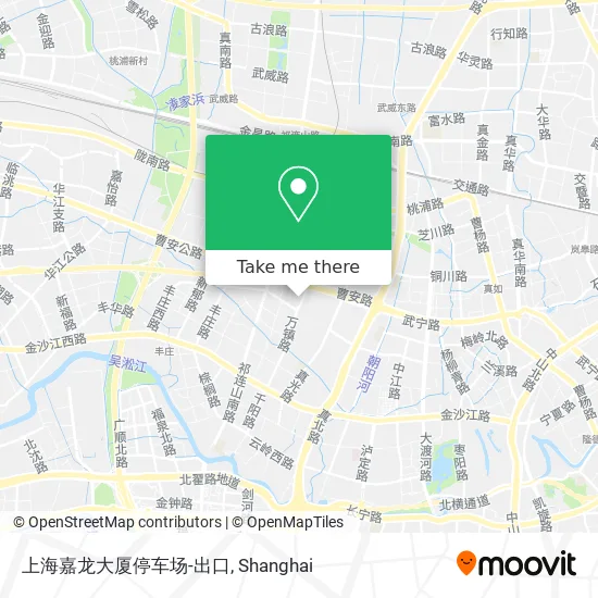 上海嘉龙大厦停车场-出口 map