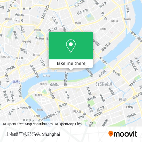 上海船厂总部码头 map