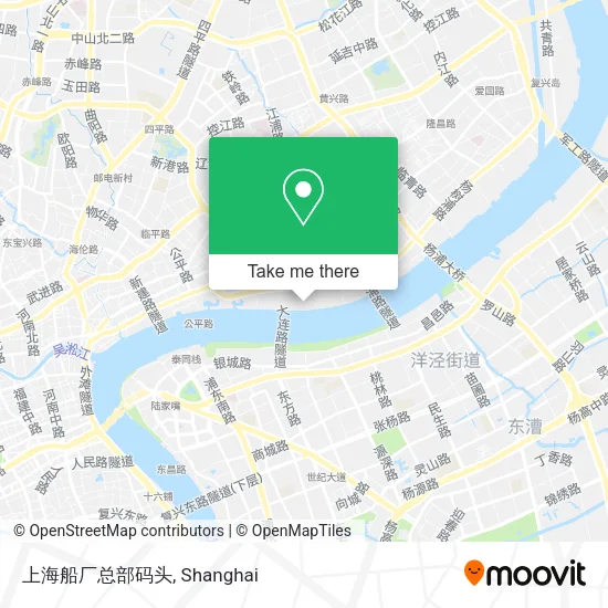 上海船厂总部码头 map