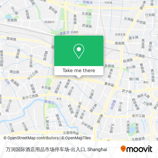 万润国际酒店用品市场停车场-出入口 map