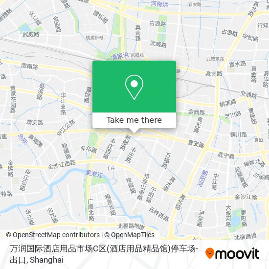 万润国际酒店用品市场C区(酒店用品精品馆)停车场-出口 map