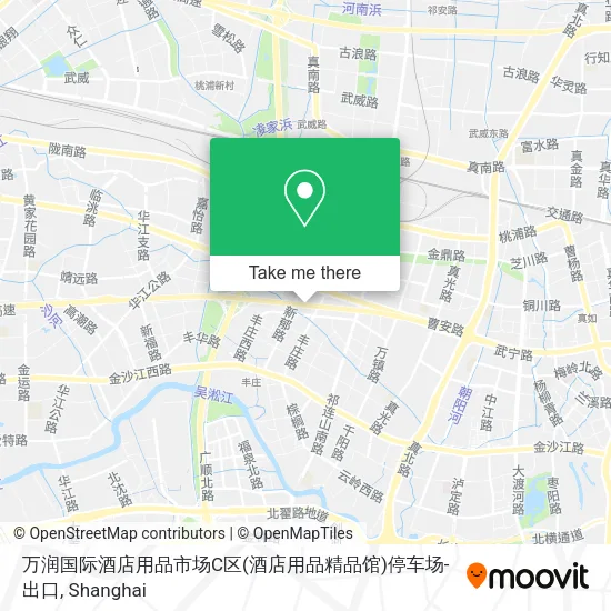 万润国际酒店用品市场C区(酒店用品精品馆)停车场-出口 map