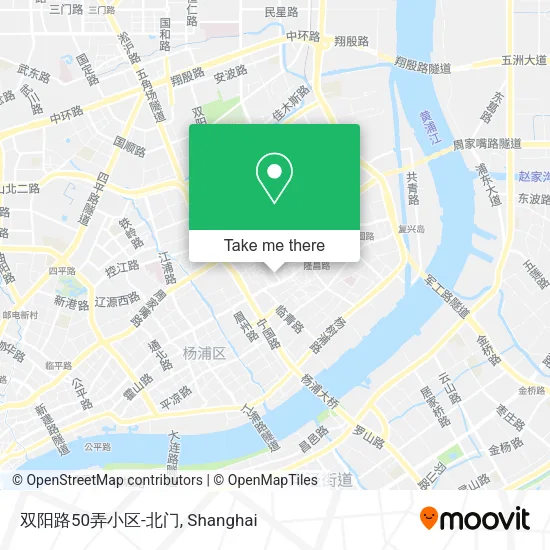 双阳路50弄小区-北门 map