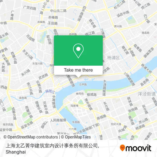 上海太乙菁华建筑室内设计事务所有限公司 map