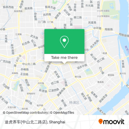 途虎养车(中山北二路店) map