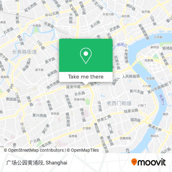 广场公园黄浦段 map