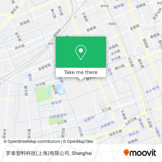 罗泰塑料科技(上海)有限公司 map