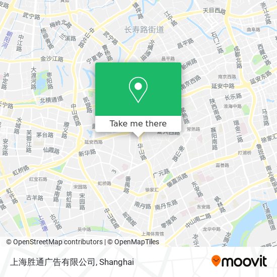 上海胜通广告有限公司 map