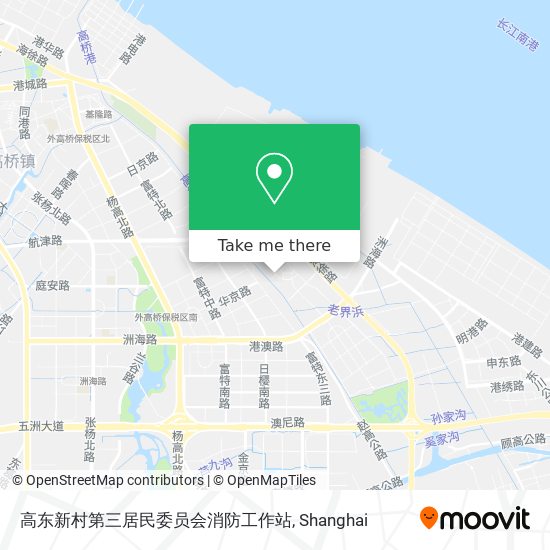 高东新村第三居民委员会消防工作站 map
