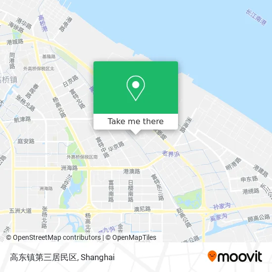 高东镇第三居民区 map