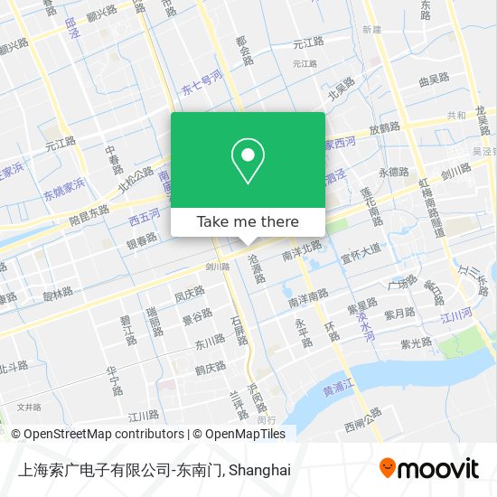 上海索广电子有限公司-东南门 map