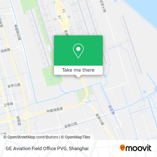 GE Aviation Field Office PVG map